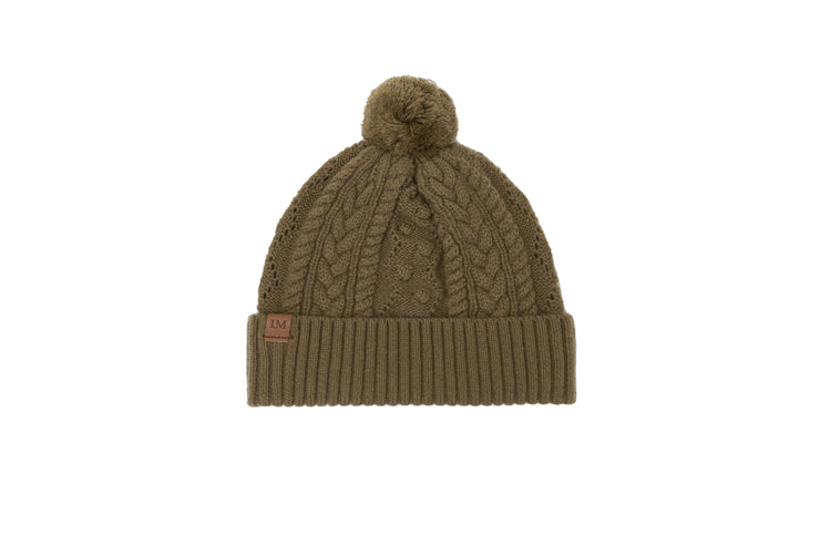 OUTLET | Olive Green | Leura Beanie Child