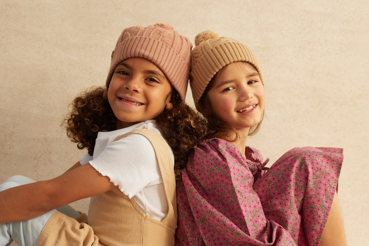 Blush Pink | Ski Chalet Beanie Child