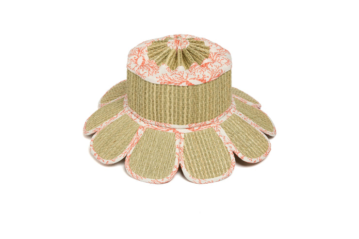 Coral | Luxe Manhattan Hat