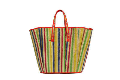 Crayons | Tangerine Maxi Tropez Tote