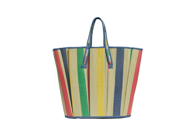 Sun Bathe | Denim Maxi Tropez Tote