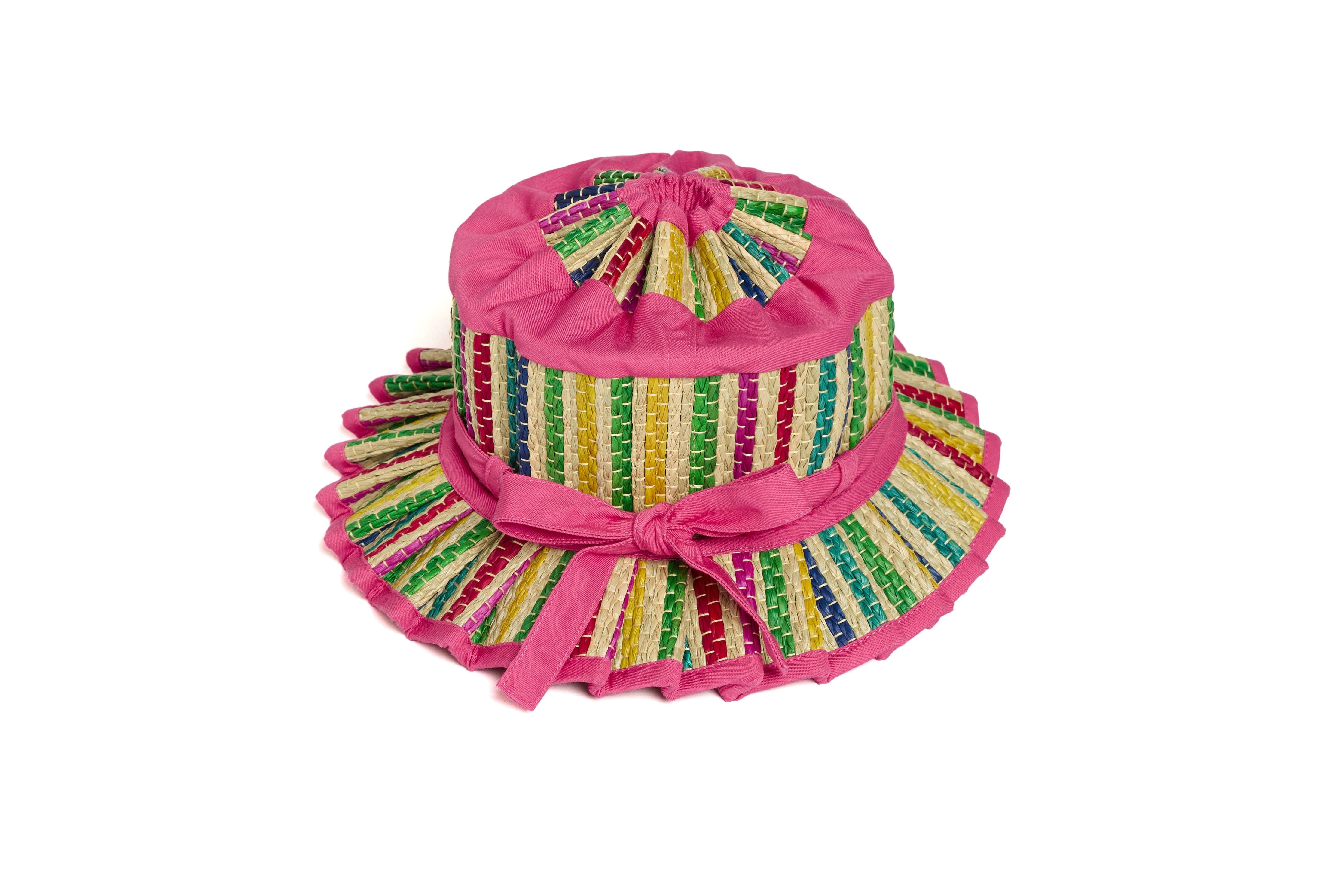 Tropical | Fushcia | Luxe Mayfair Child Hat