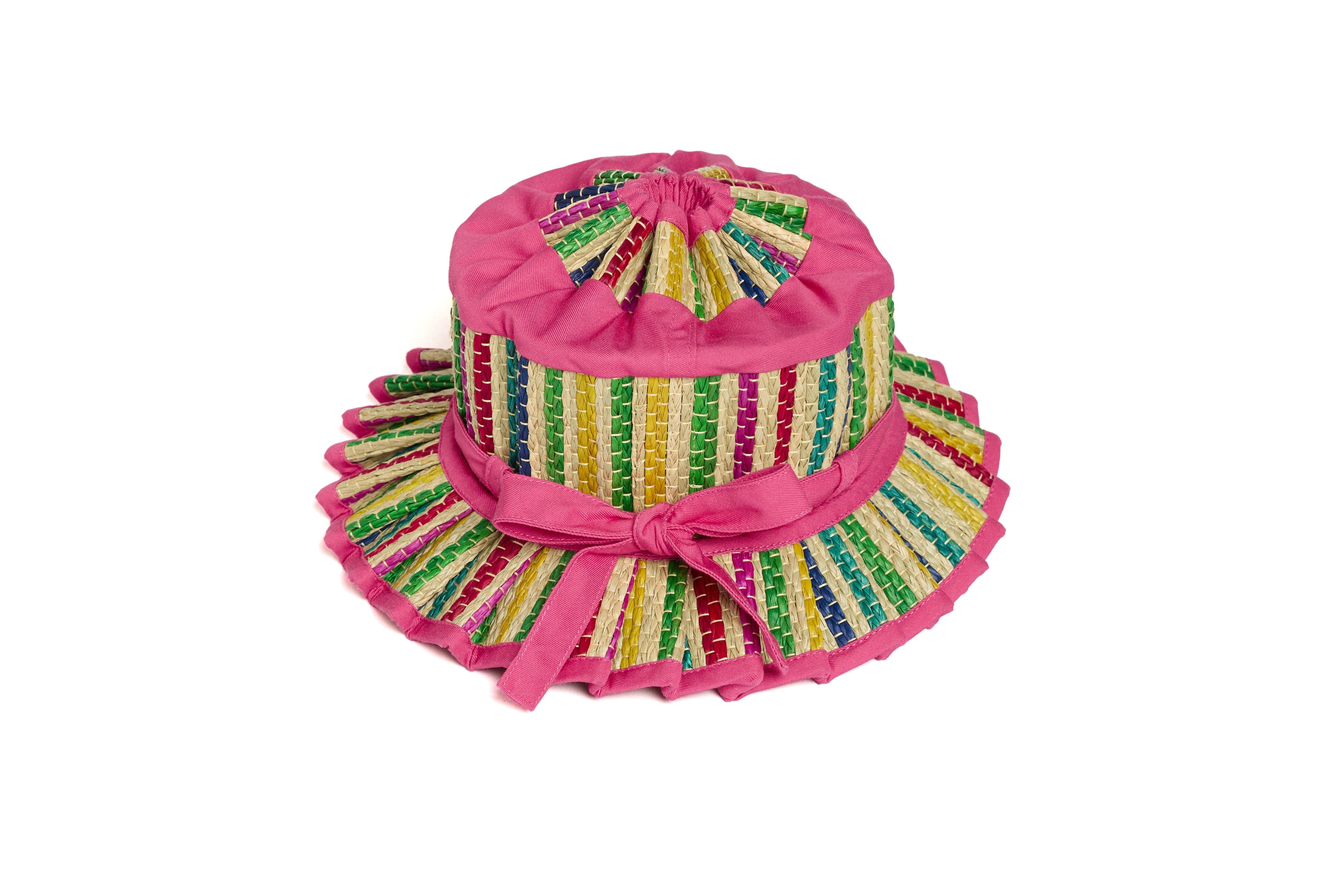 Tropical | Fuchsia | Luxe Mayfair Child Hat