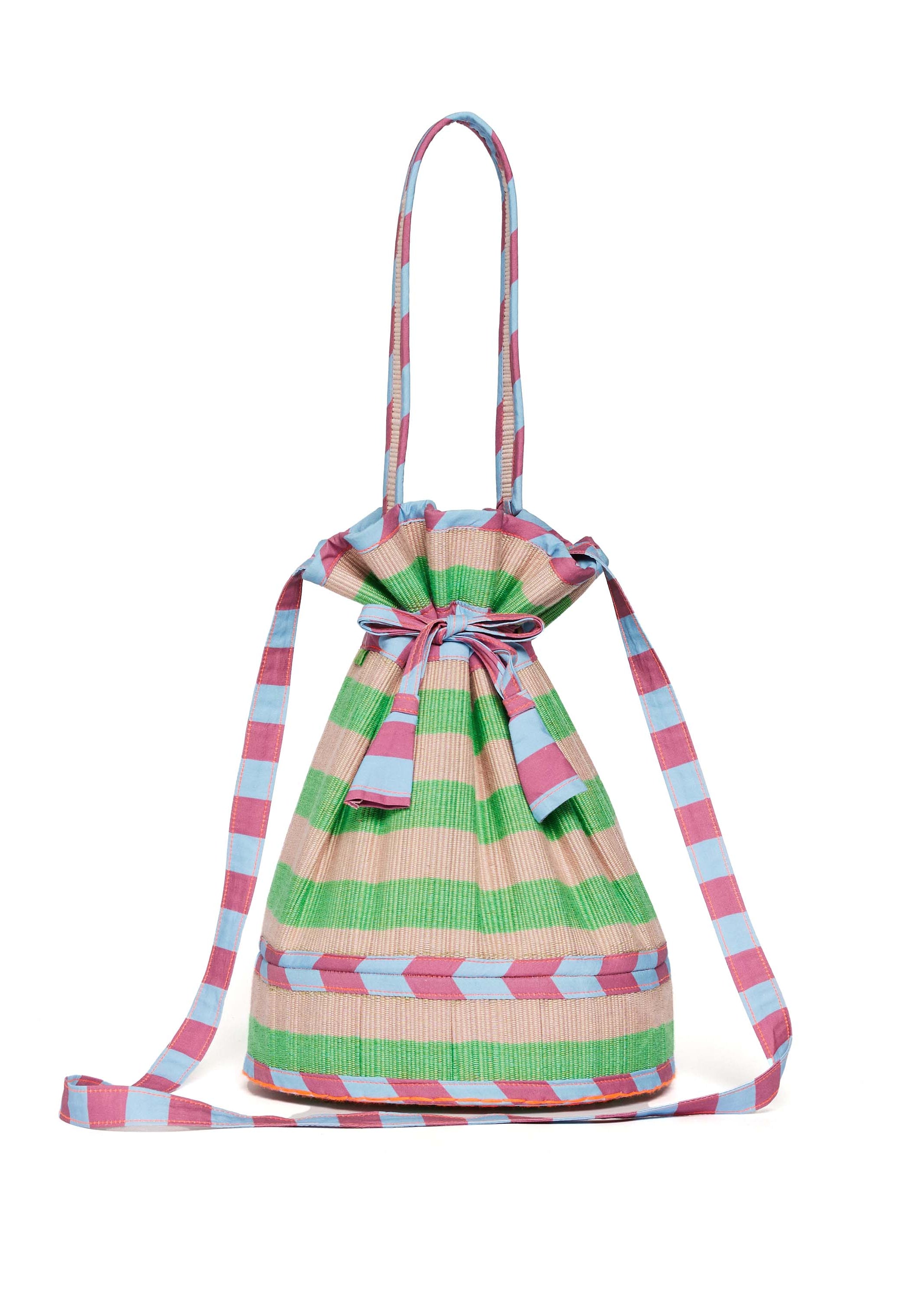 Stripe Spritz Midi Leisure Tote - Thumbnail 4