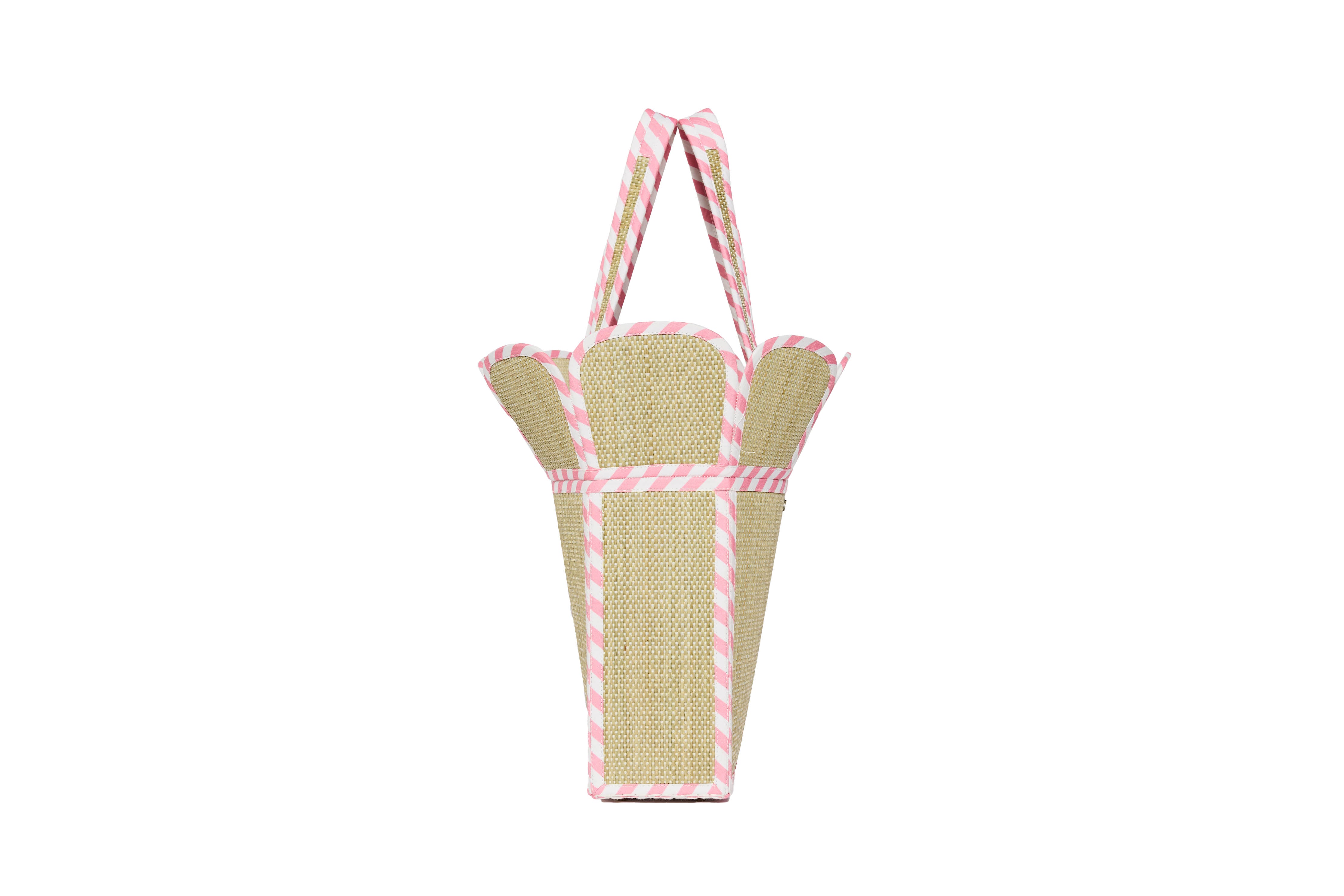 Summer Voyage Midi Scallop Tote