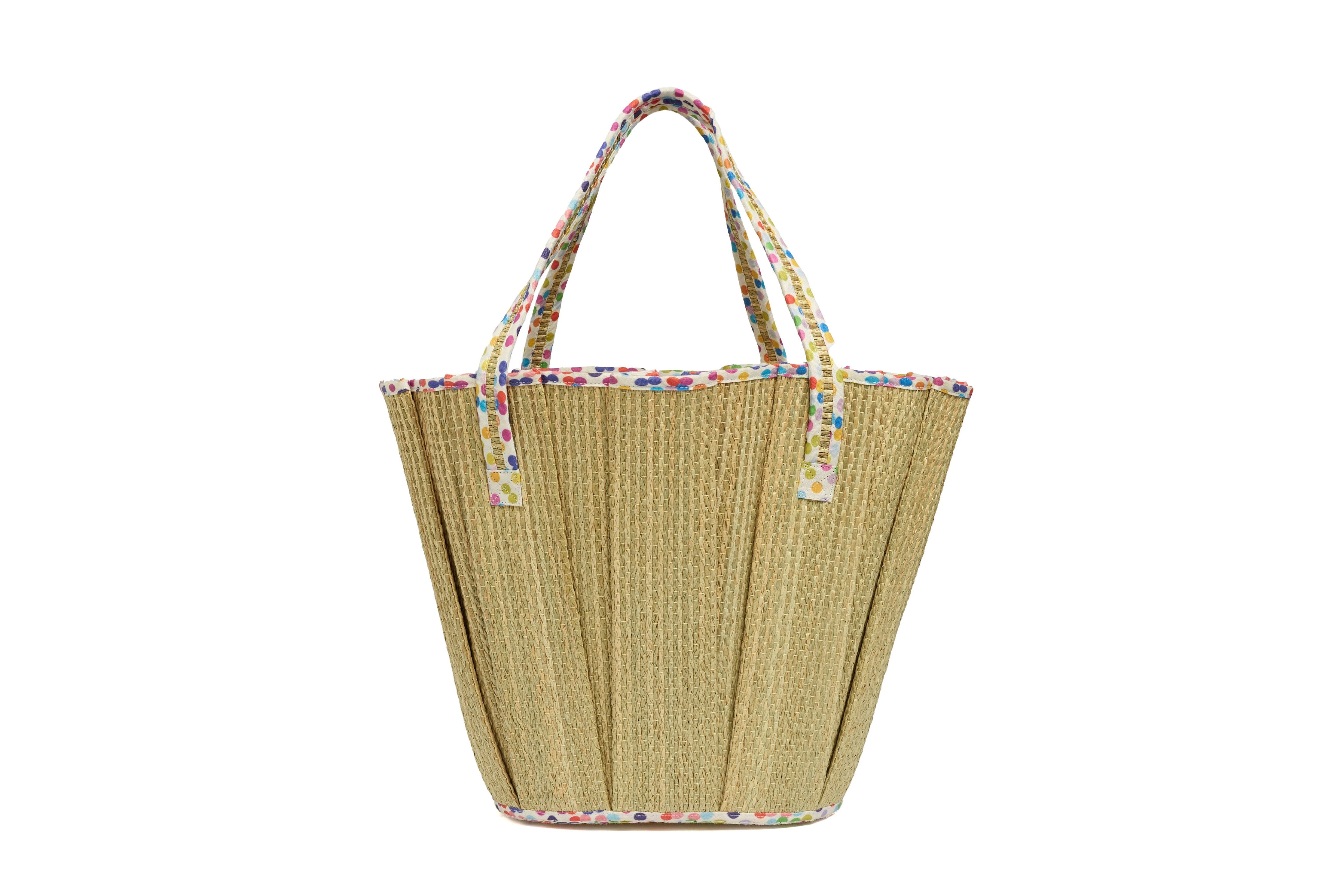 Polka | Rainbow Midi Tropez Tote