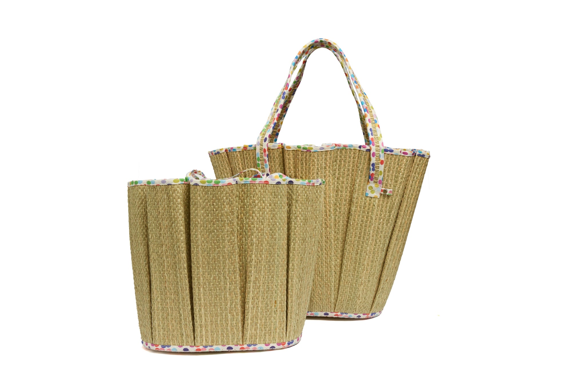 Polka | Rainbow Midi Tropez Tote