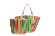 Tropical | Candy Pink Midi Tropez Tote