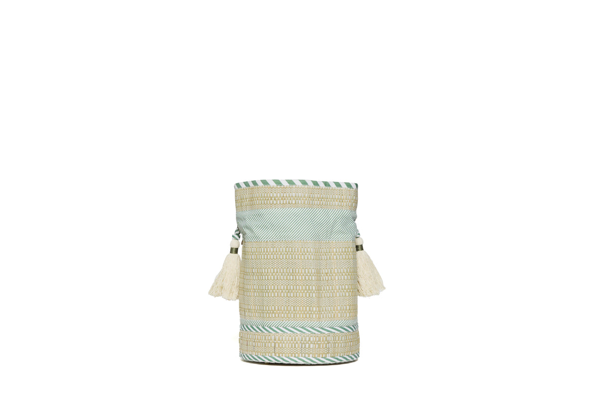 Kiwi Stripe | Garden Mini Leisure Tote