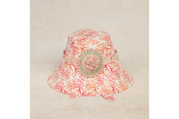 Coral | Le Petite Capri Hat Accessory