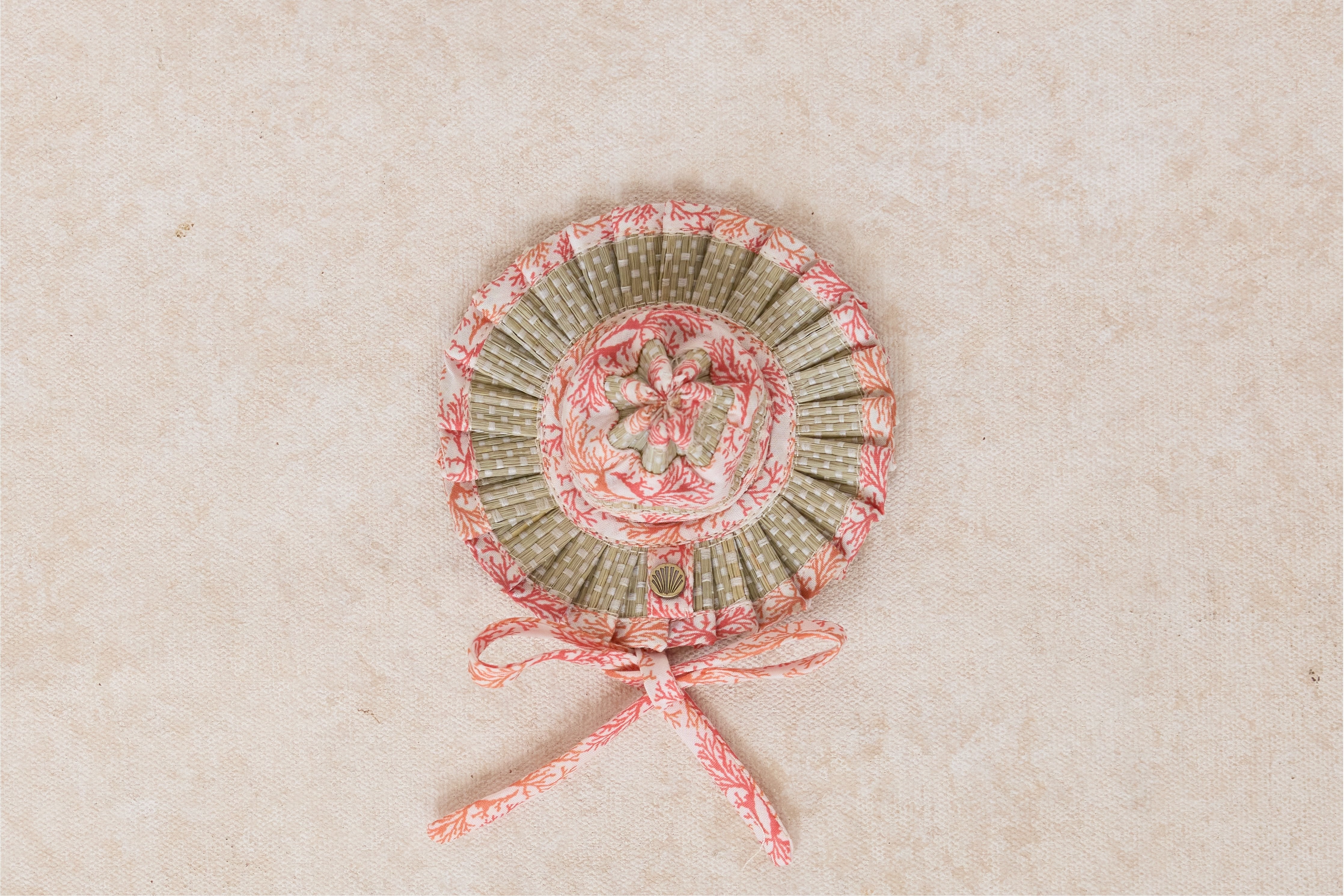 Coral | Le Petite Capri Hat Accessory