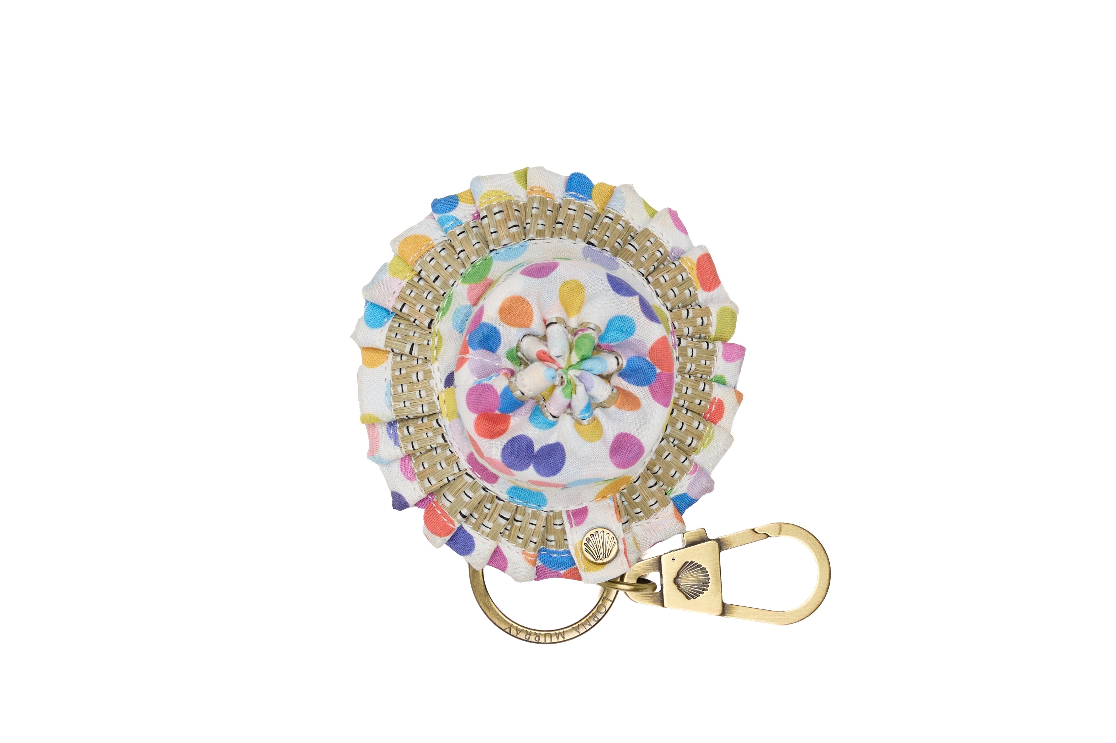 Polka | Rainbow | Le Petite Capri Hat Keyring