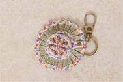 Polka | Rainbow | Le Petite Capri Hat Keyring