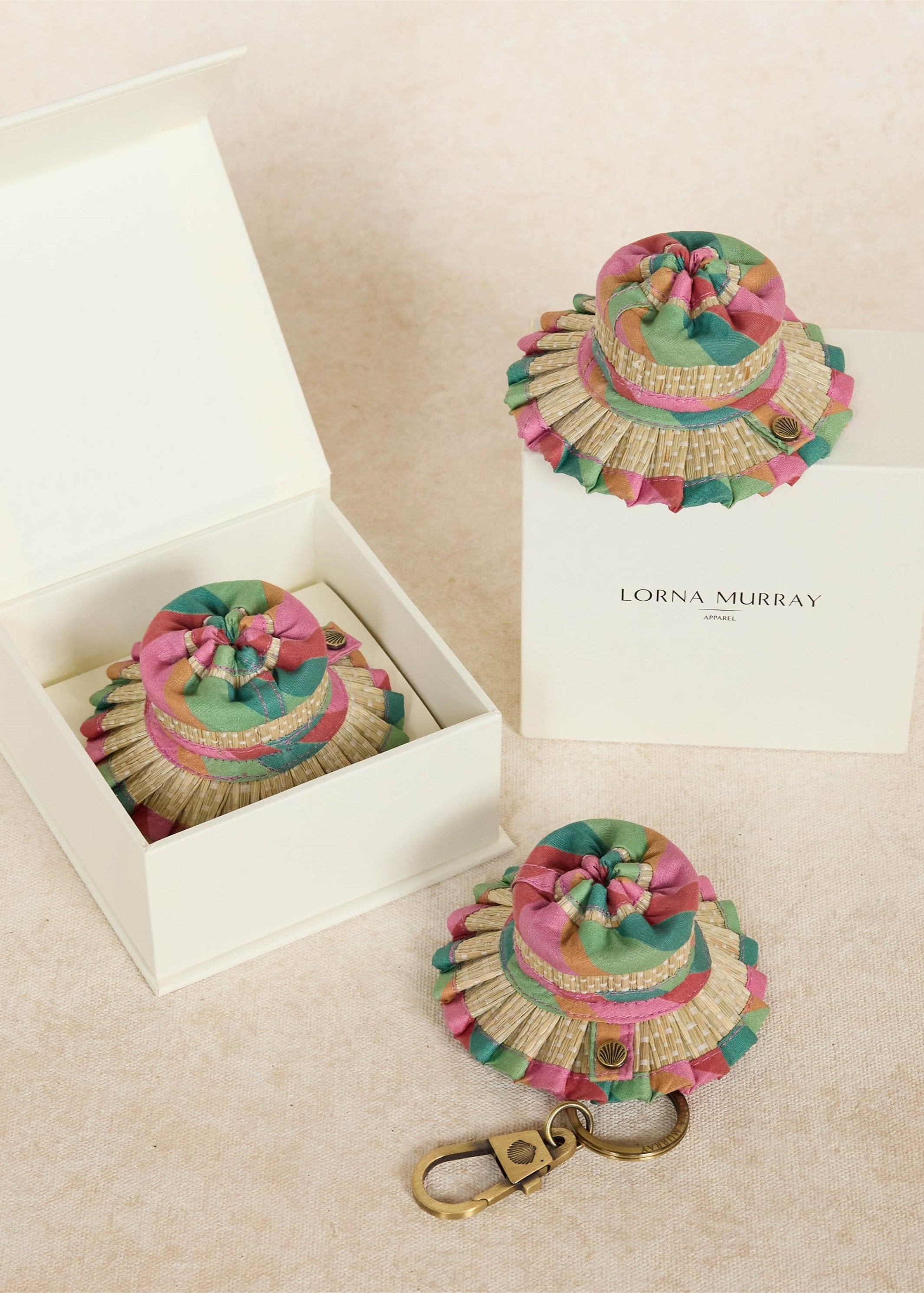 Sorbet | Le Petite Capri Hat Keyring