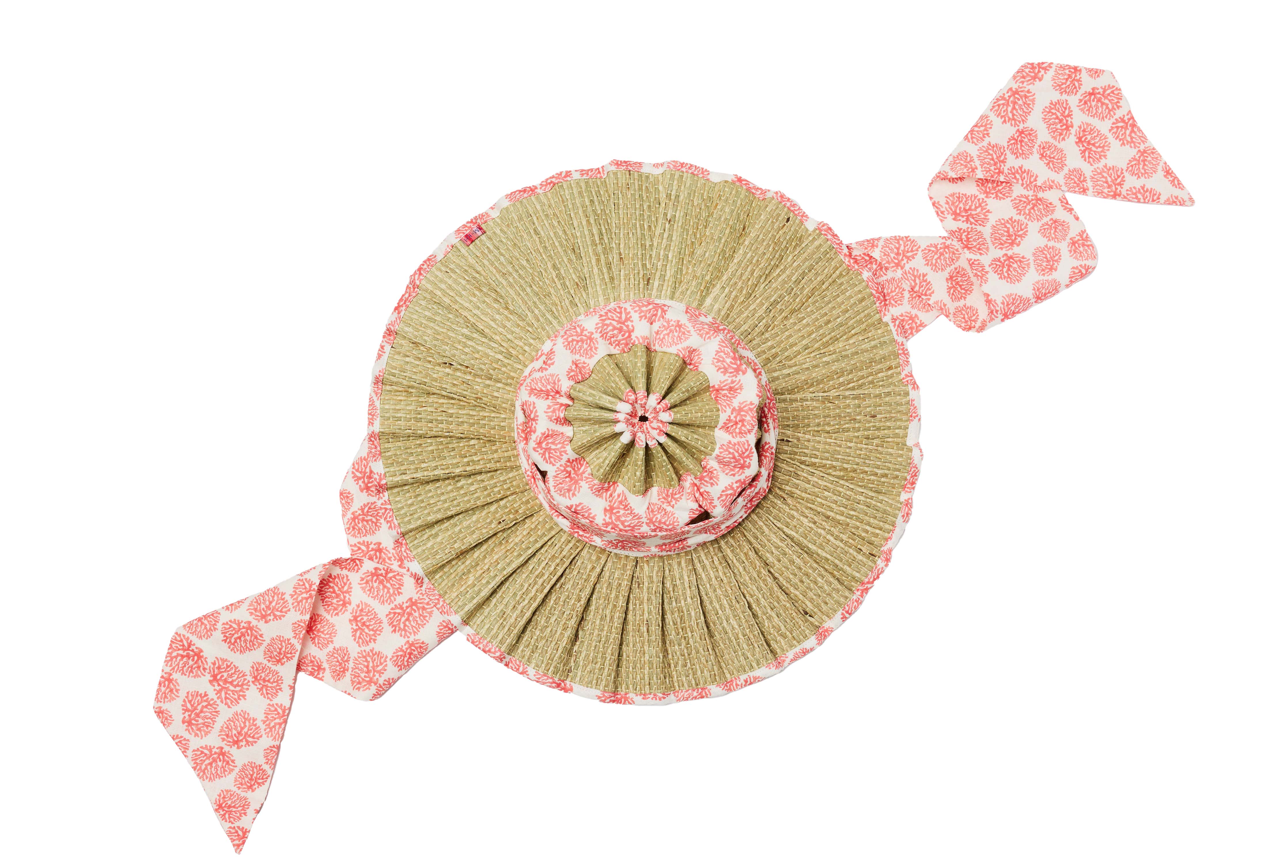 Coral | Luxe Nikki Beach Hat