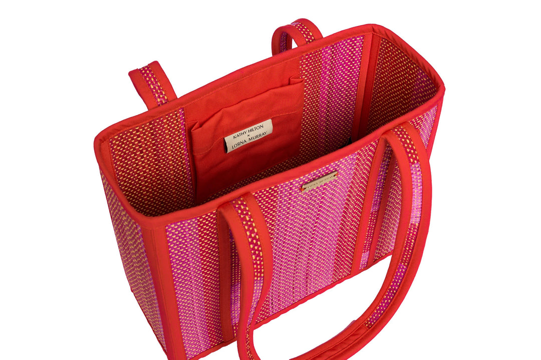 Love Heart | Tangerine Mini Occasion Tote – Lorna Murray