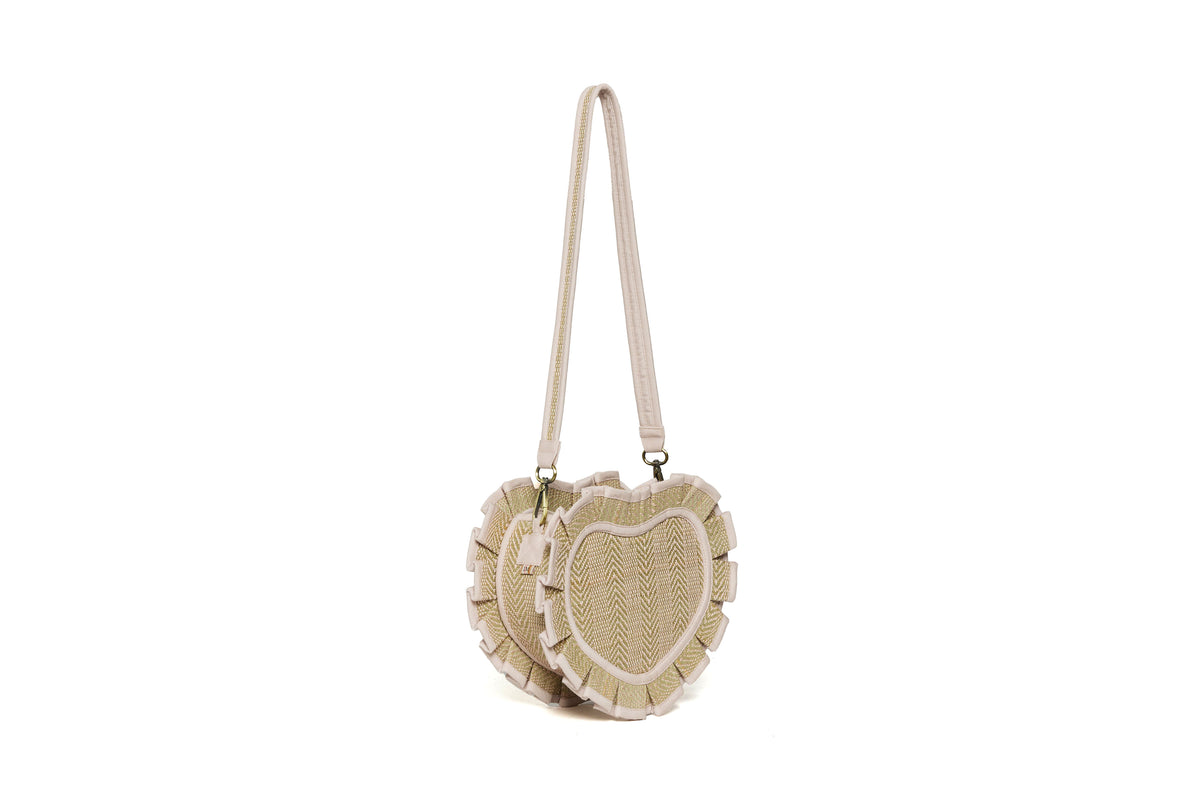 Neutral Bay | Bolso de mano con corazón