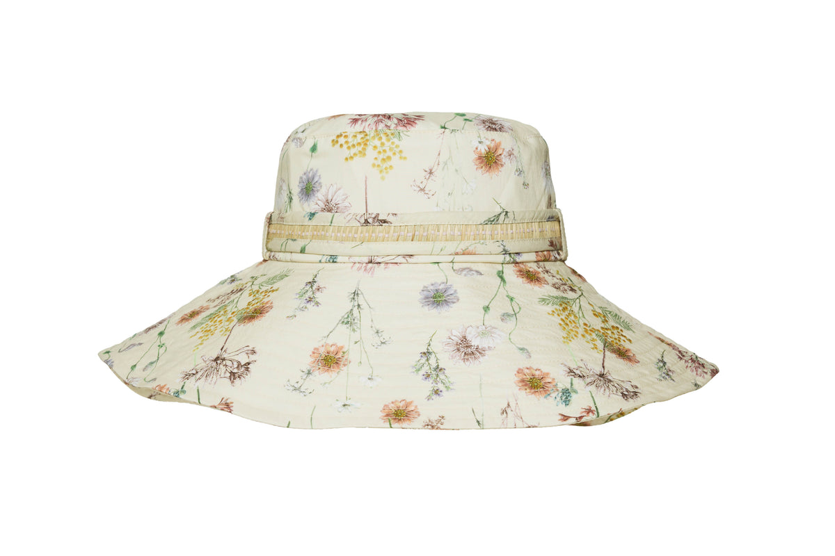 Flor de Papel | Edición Limitada | Sombrero estilo pescador de la isla Rottnest