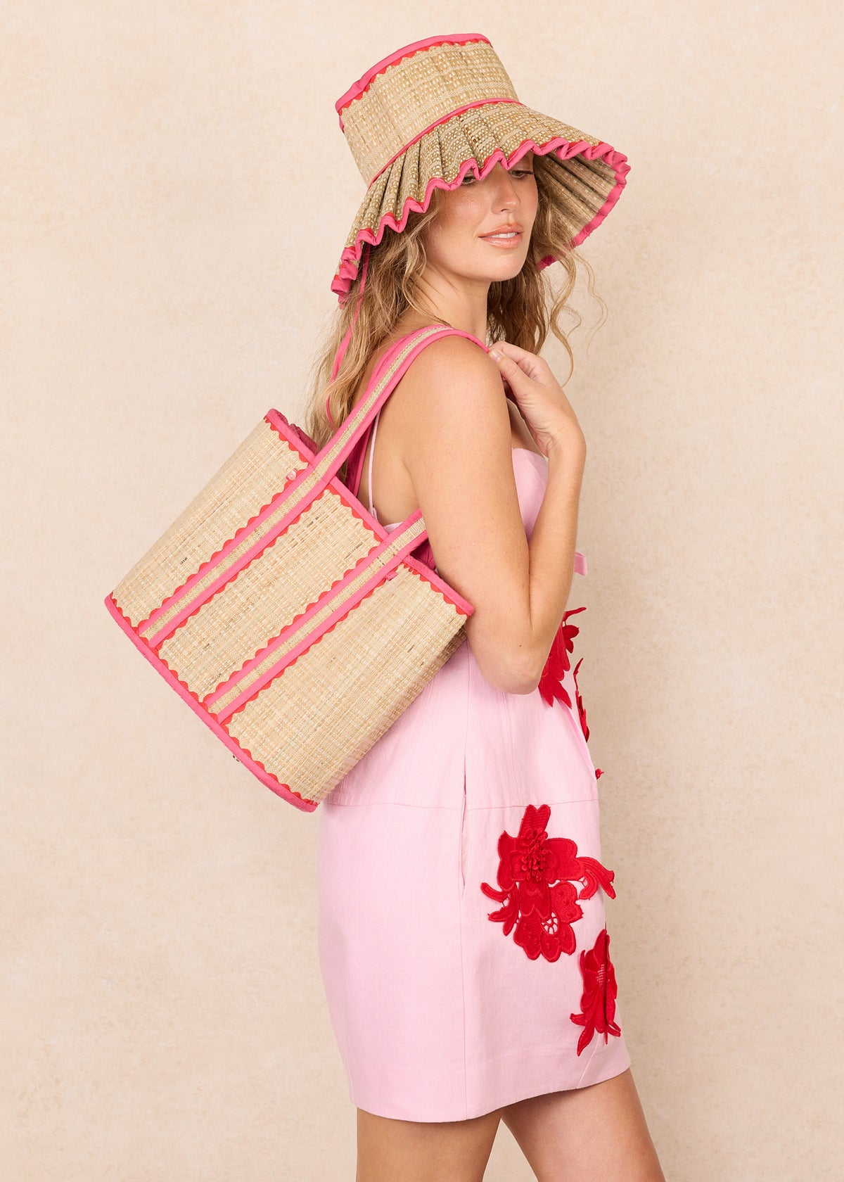 Rose Halo | Bolso tote Garden Ischia
