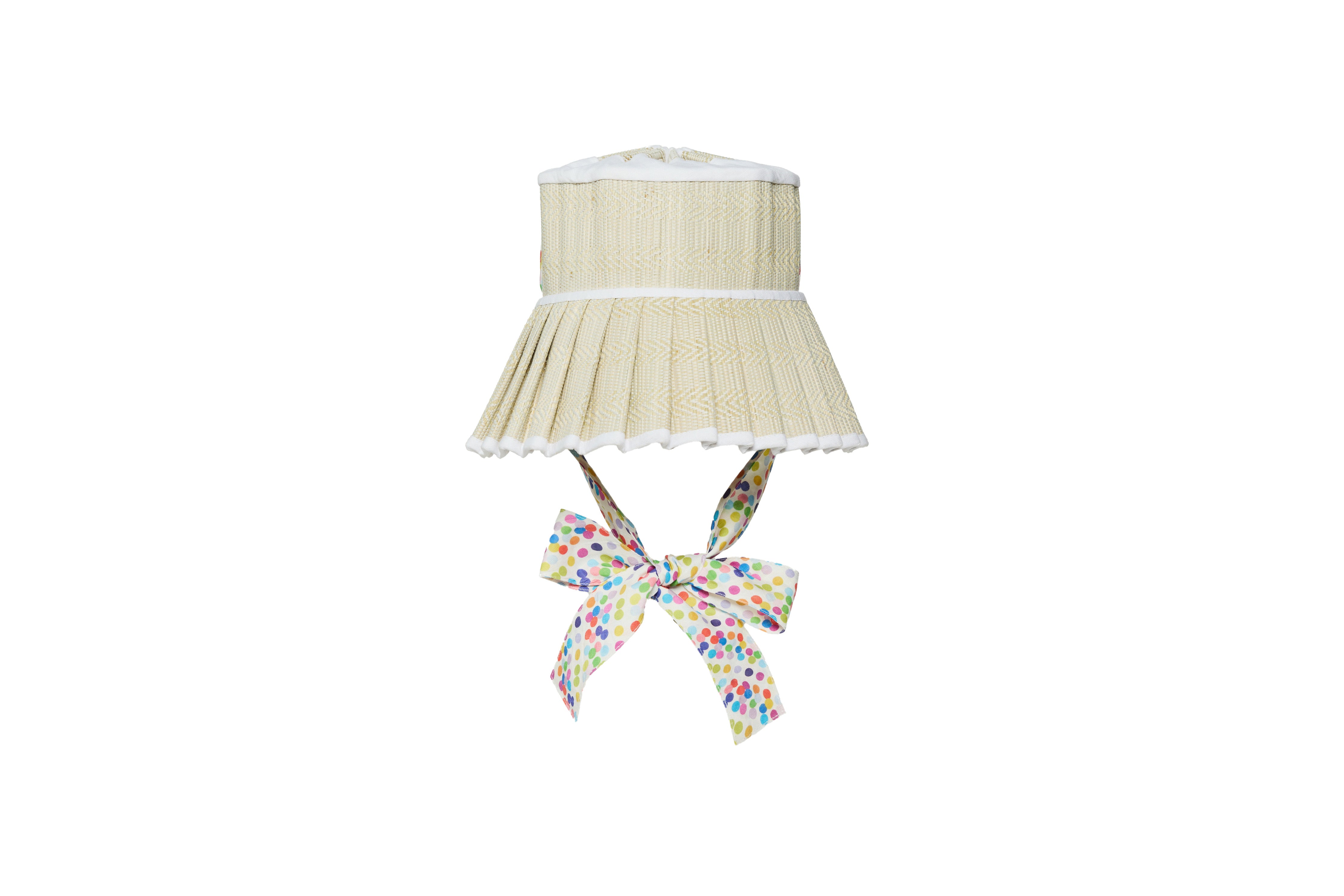 Polka Tulle | Rainbow | Luxe Ravello Hat