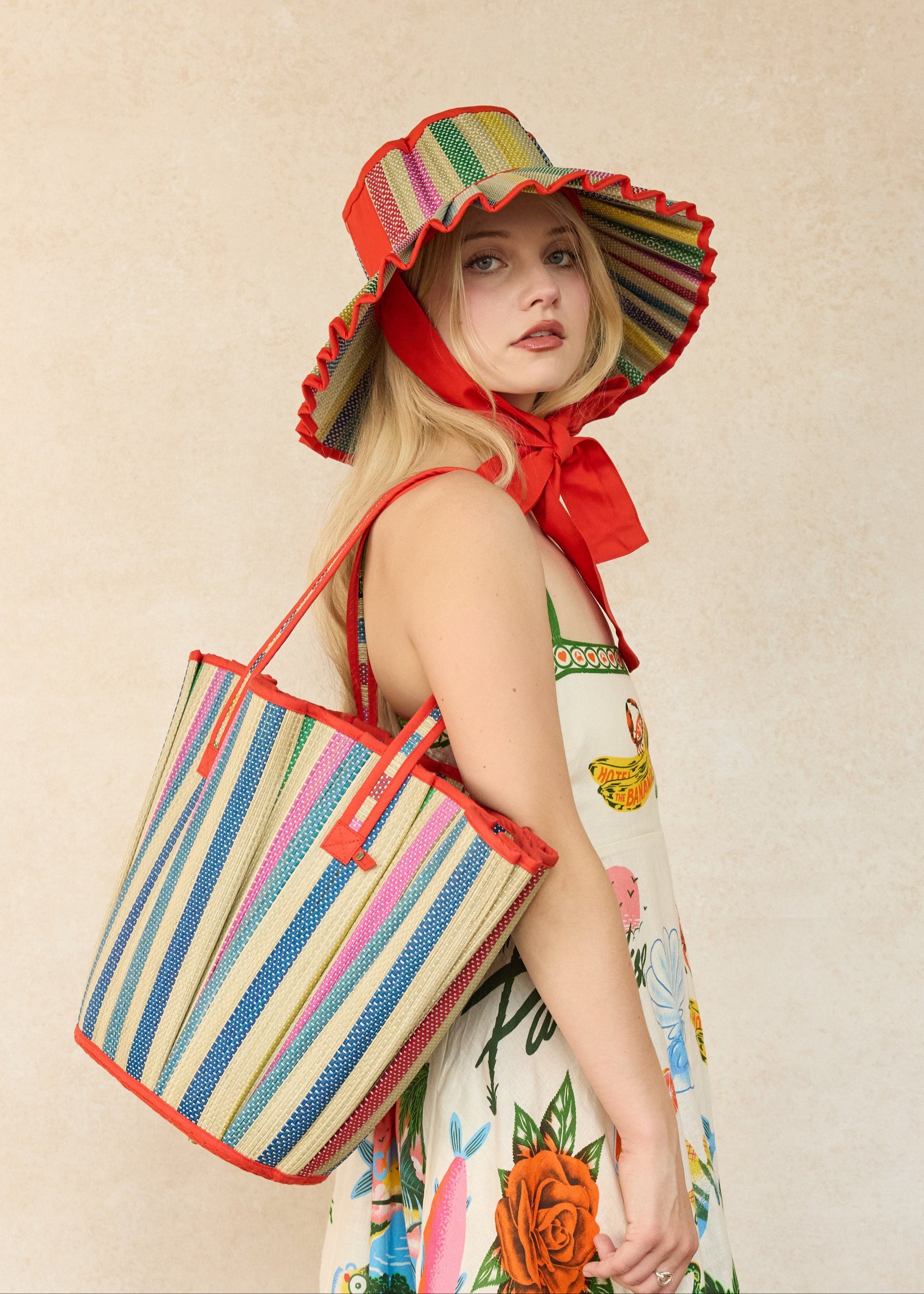 Días de resort | Mandarina | Sombrero Luxe Ravello