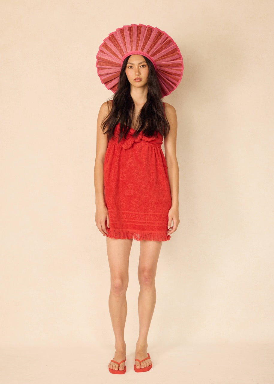 Love Heart | Fuchsia | Island Resort Hat