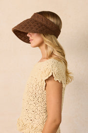 Winter Walk Saint Moritz Sun Visor