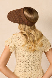 Winter Walk Saint Moritz Sun Visor