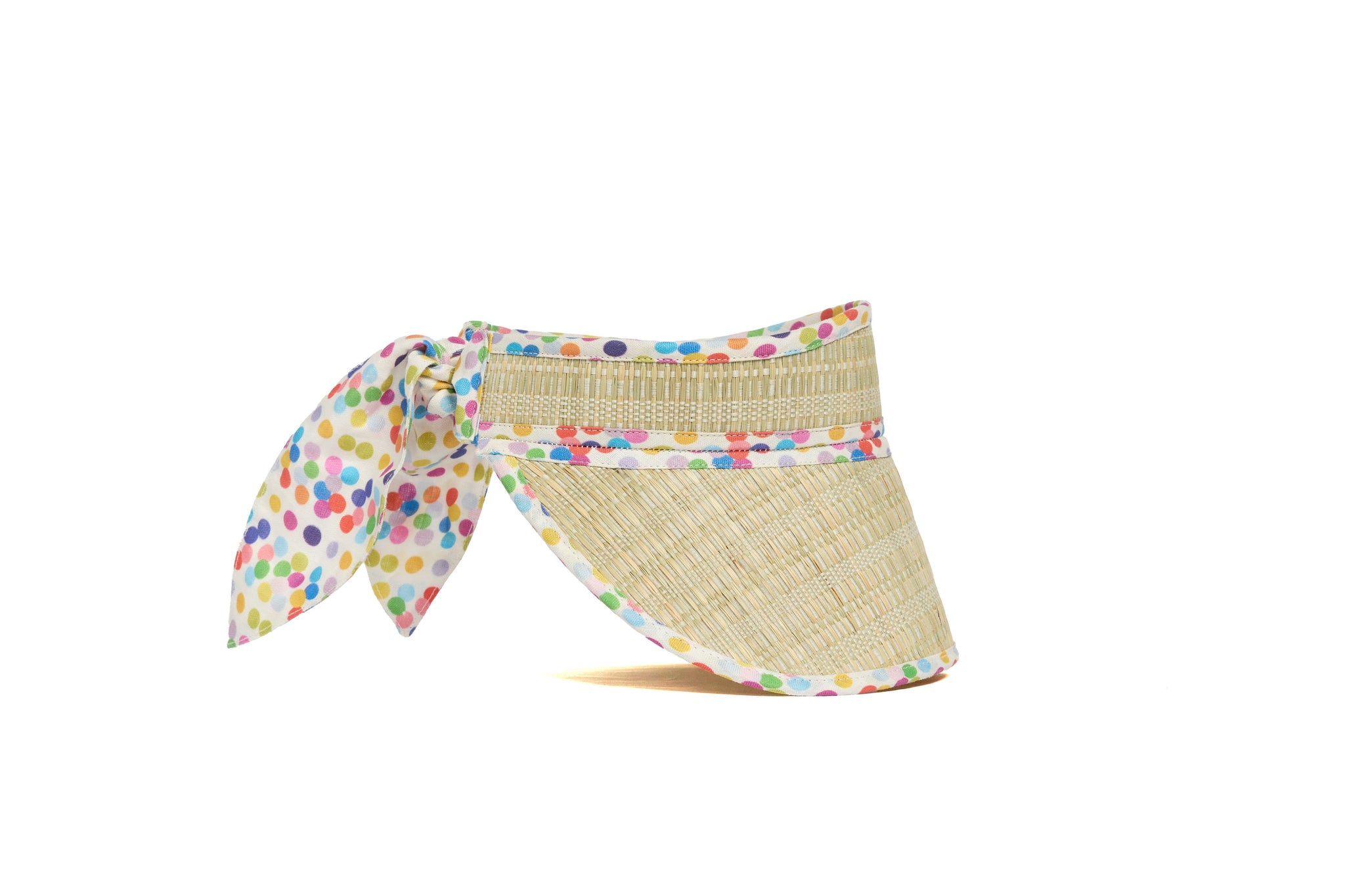 Polka | Rainbow | Island Sanctuary Child Sun Visor