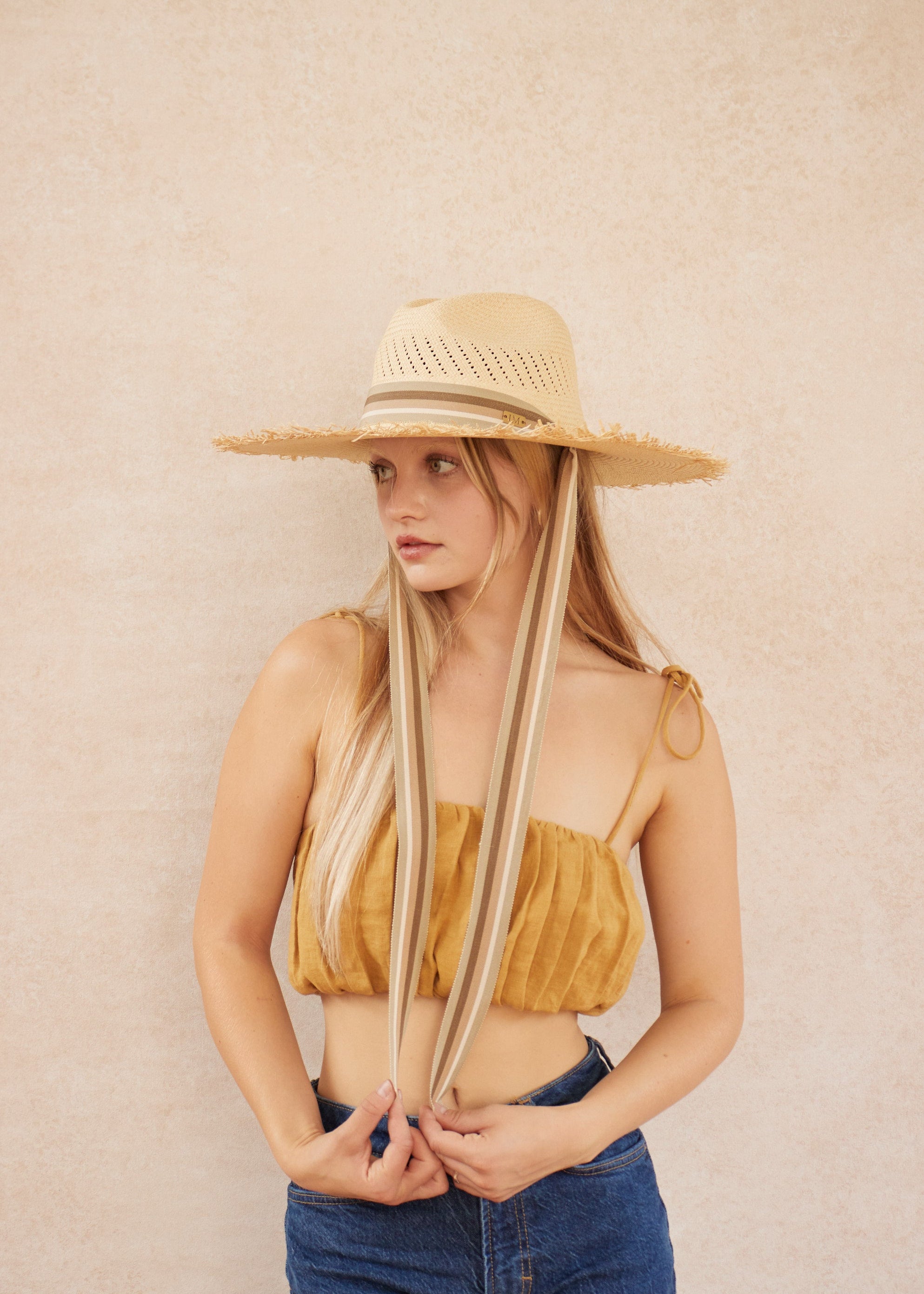 Sun Bed | Sandy Beach Panama Hat