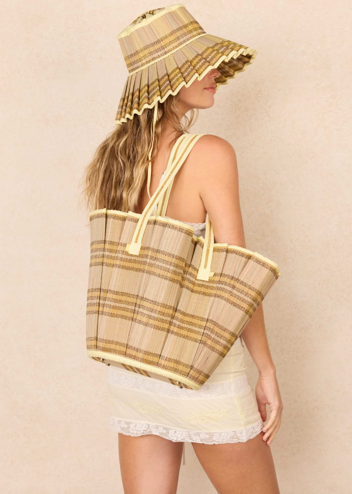 Sombrero Capri de Paja Trenzada | Miel
