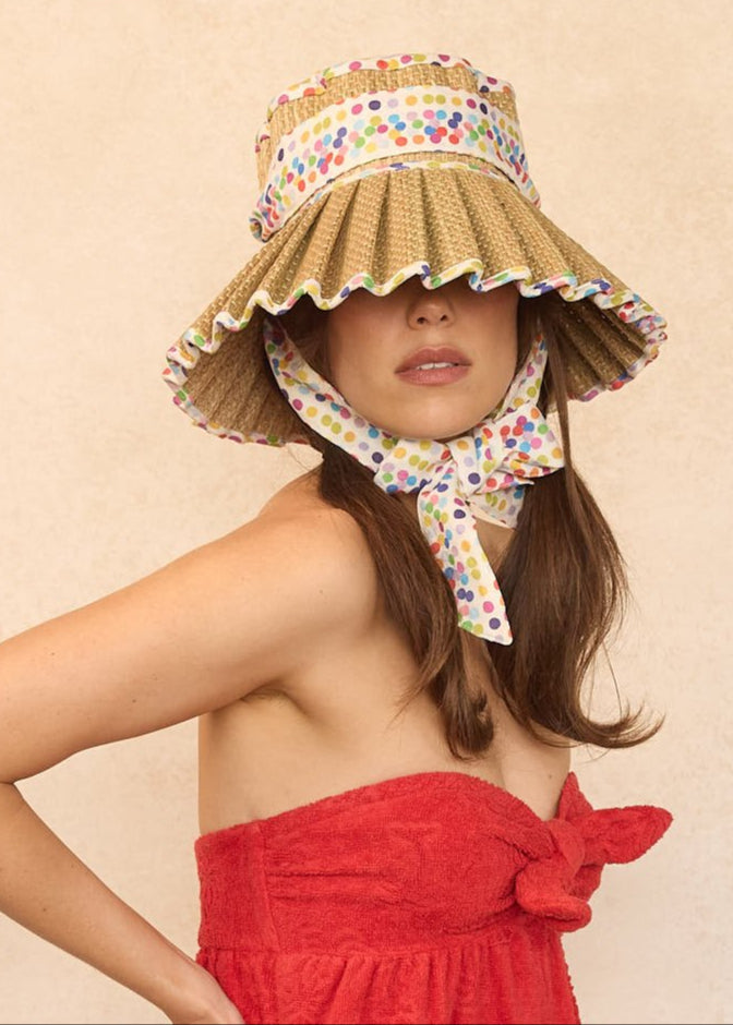 Polka | Rainbow | Luxe Seven Seas Hat