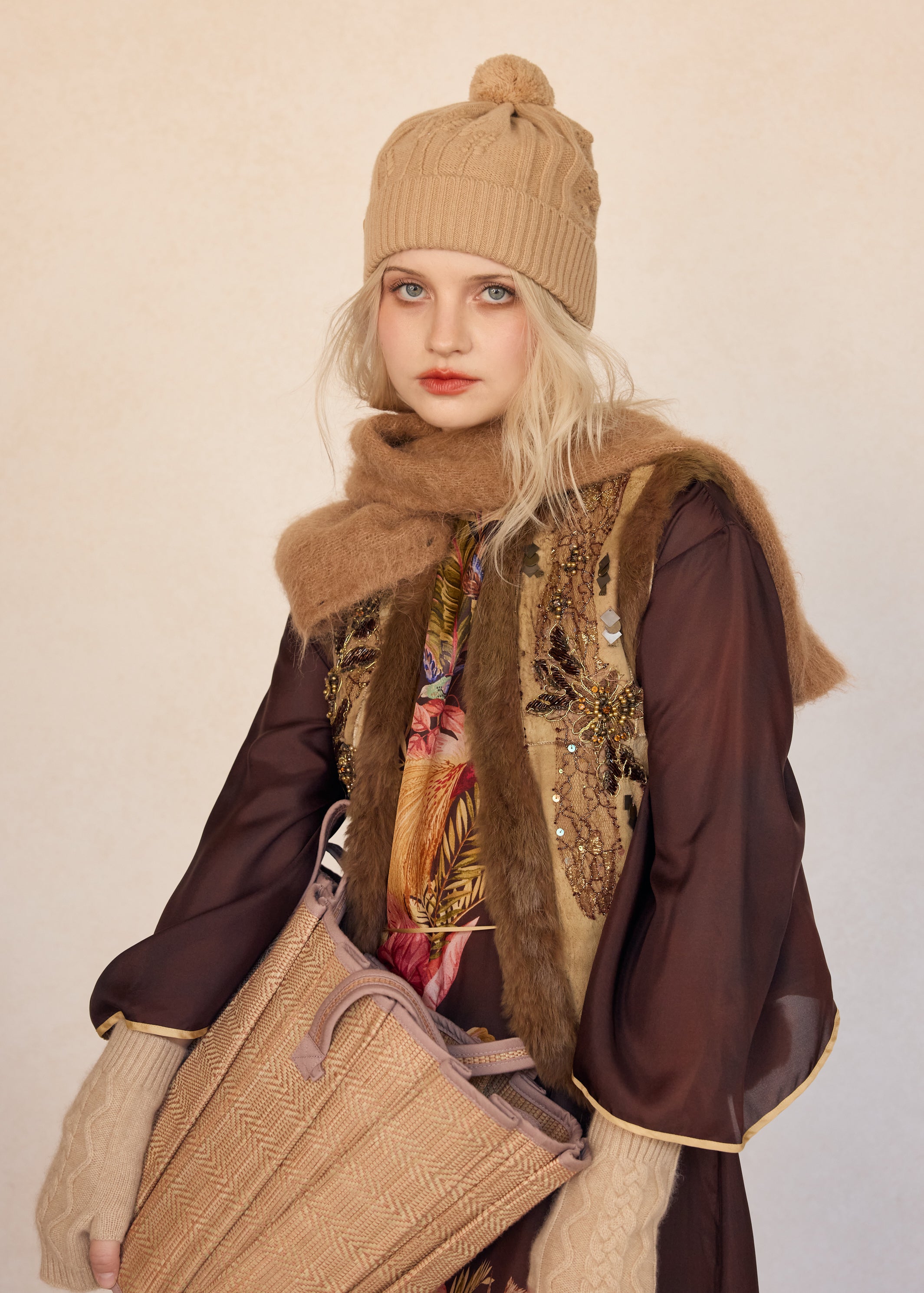 Chai Latte | Ski Chalet Beanie