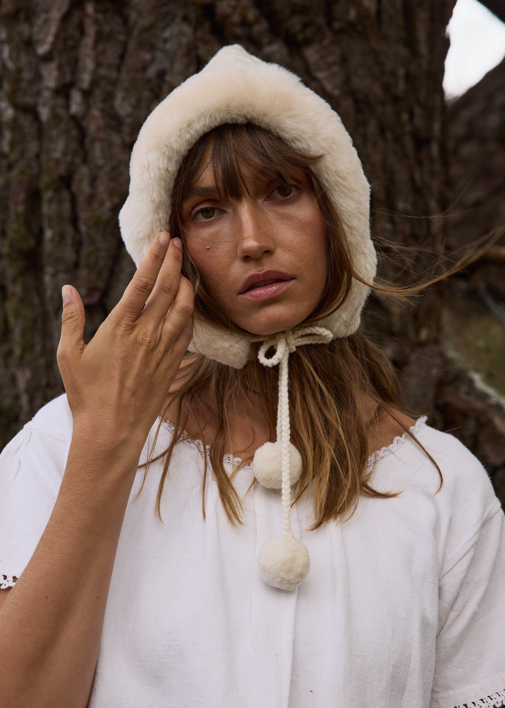 Vanilla White | Snowdrop Bonnet