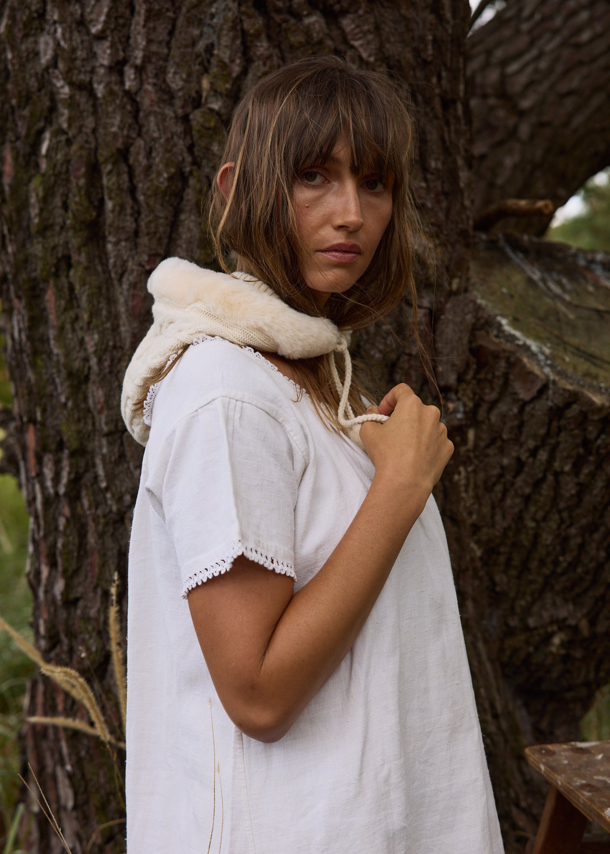 Vanilla White | Snowdrop Bonnet