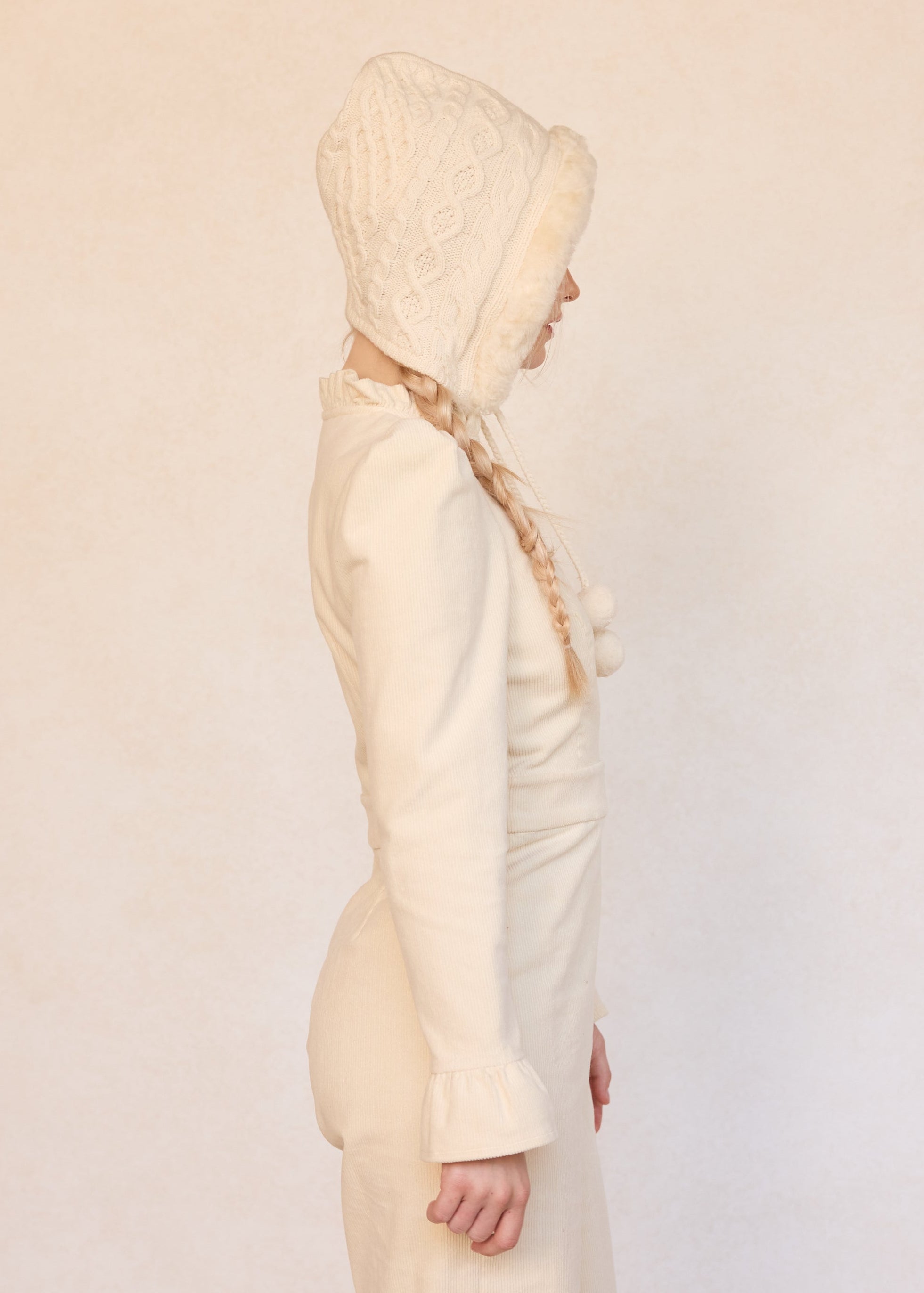 Vanilla White | Snowdrop Bonnet