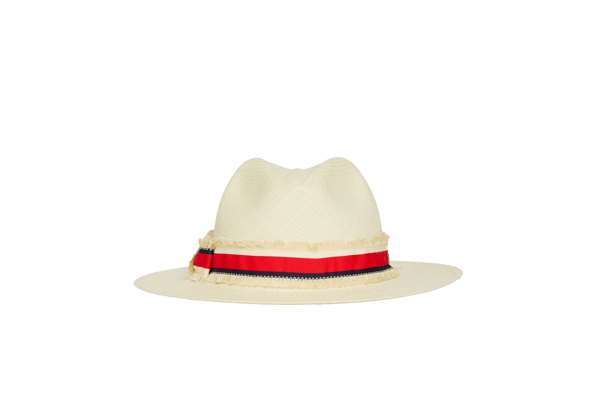 French Stripe | Sun Club Panama Hat
