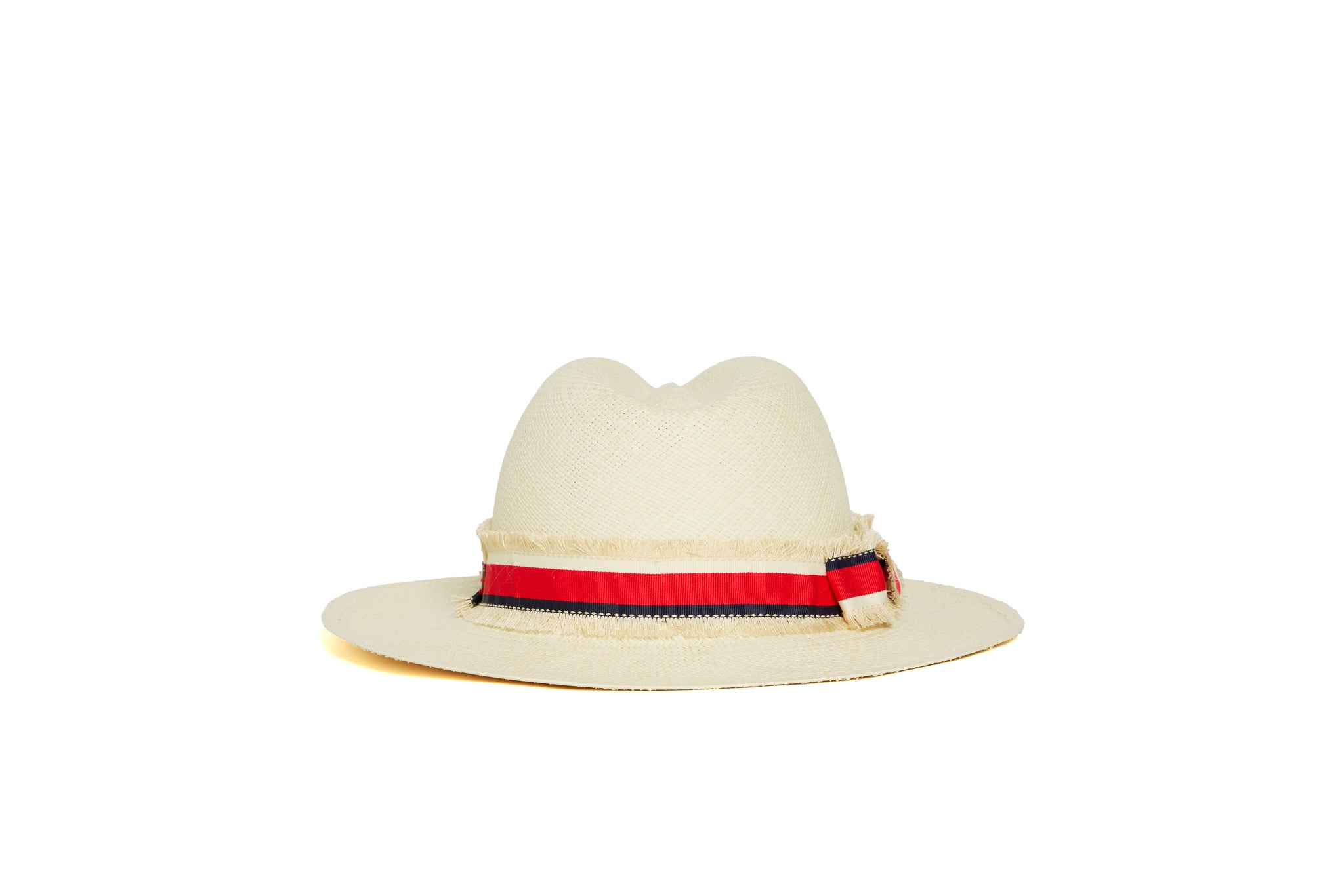French Stripe | Sun Club Panama Hat