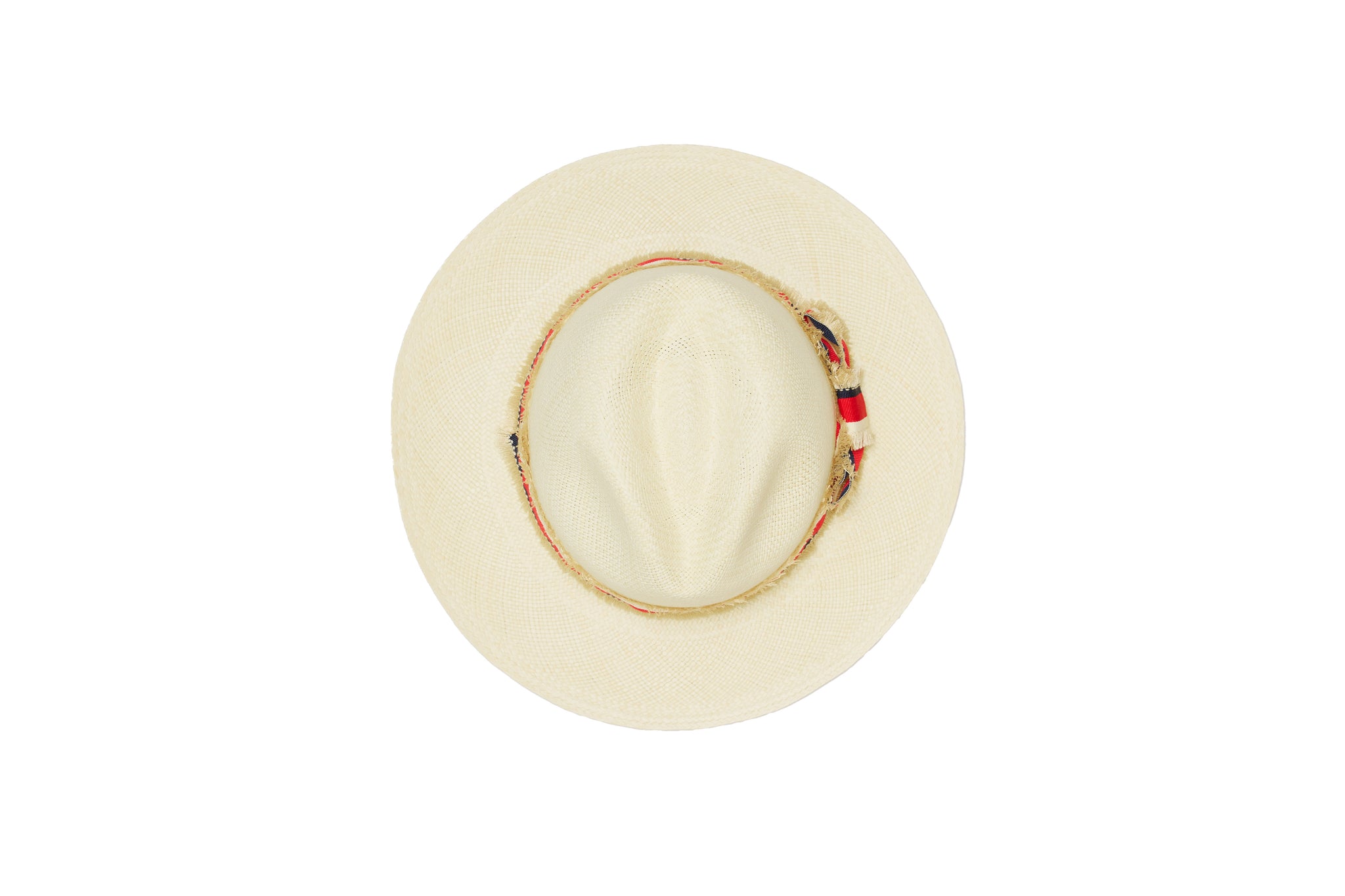 French Stripe | Sun Club Panama Hat