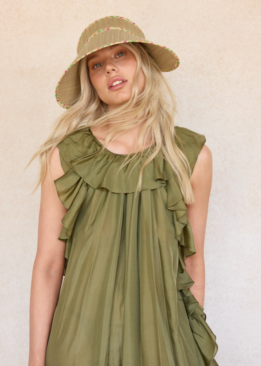 Jungle Oasis Sunshine Sun Visor