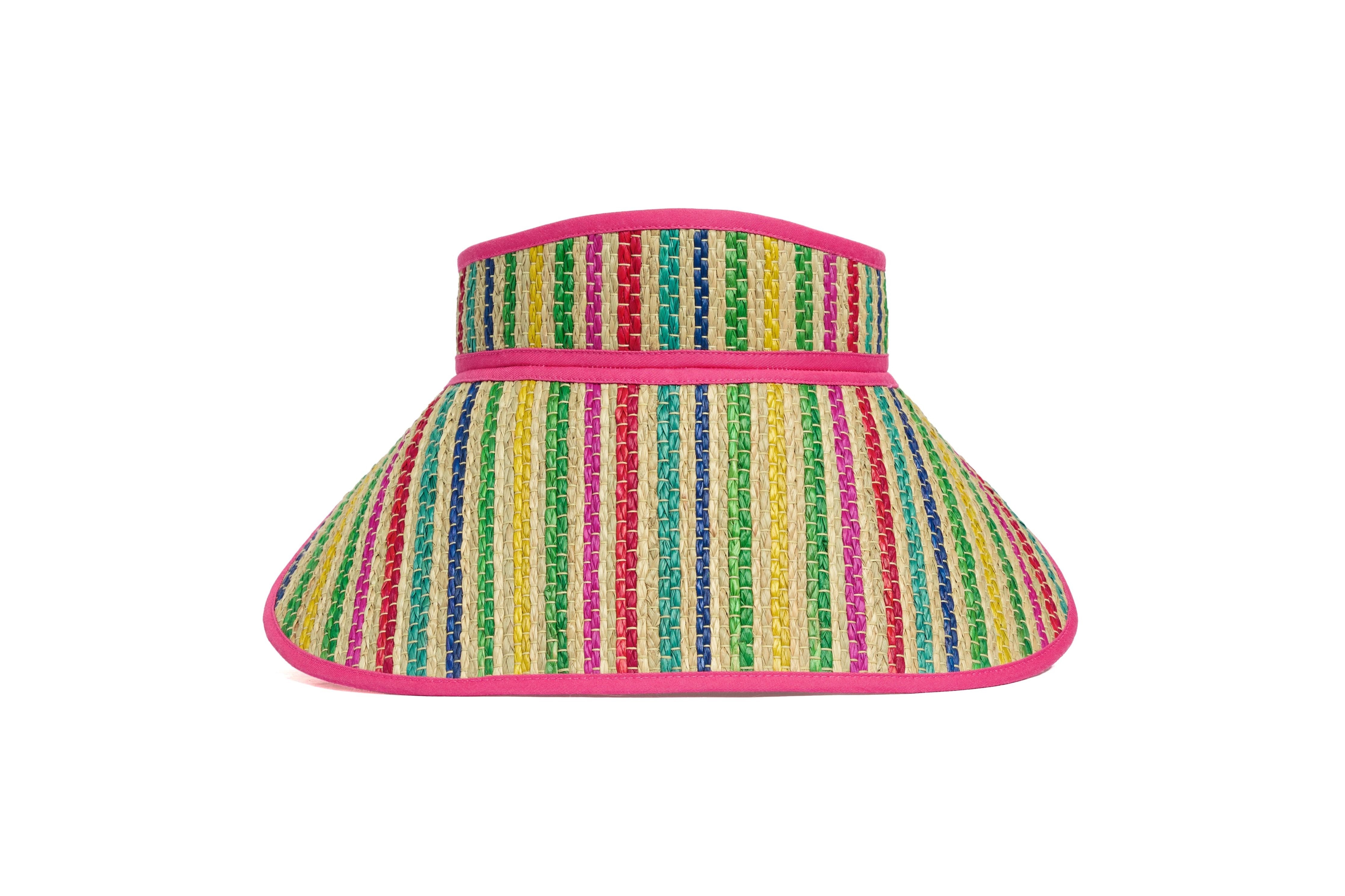 Tropical | Fushcia Sunshine Sun Visor