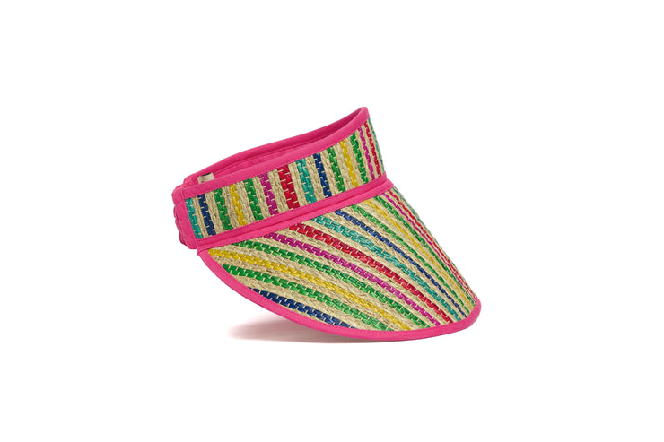 Tropical | Fushcia Sunshine Sun Visor