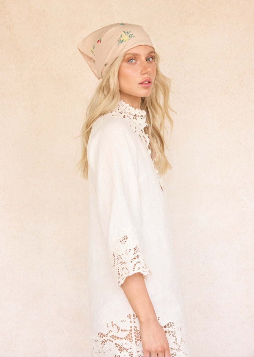 Taupe | Èze Kerchief