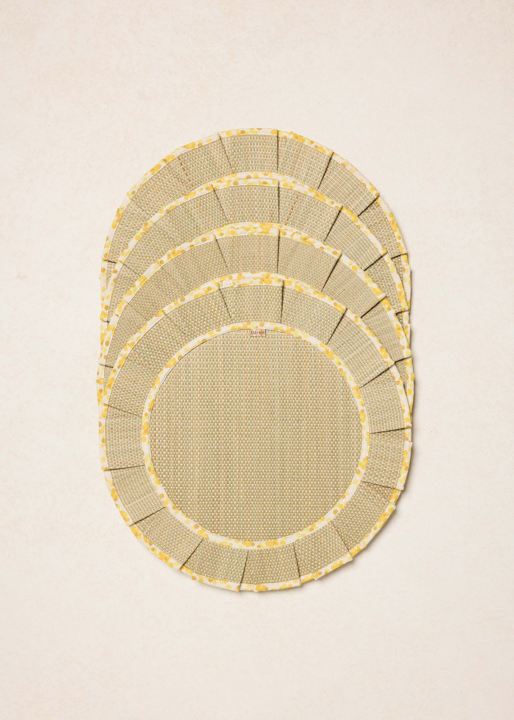 Golden The Social Set Placemats | Large - Thumbnail 2