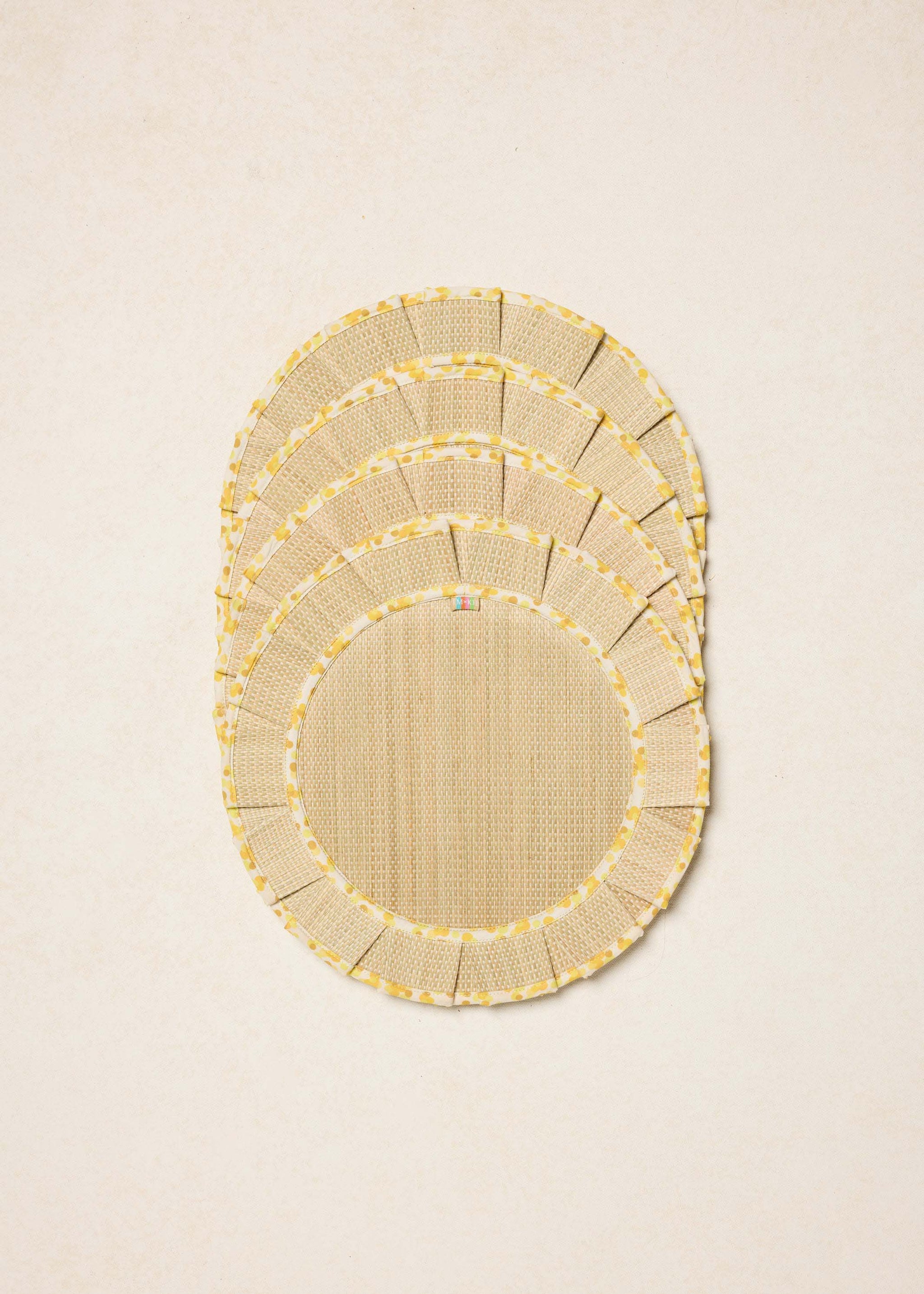 Golden The Social Set Placemats | Medium | Set of 4