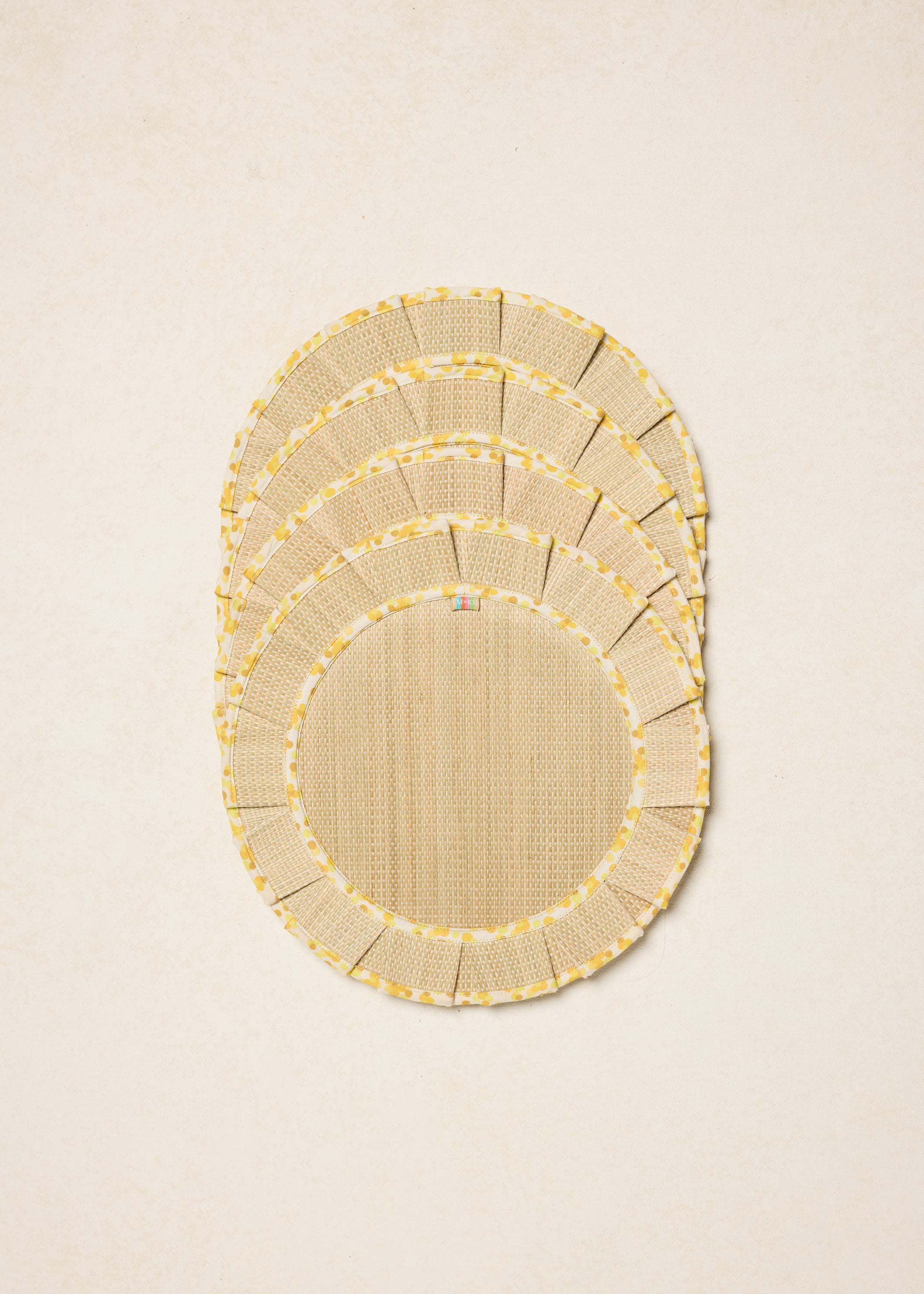 Golden The Social Set Placemats | Medium | Set of 4