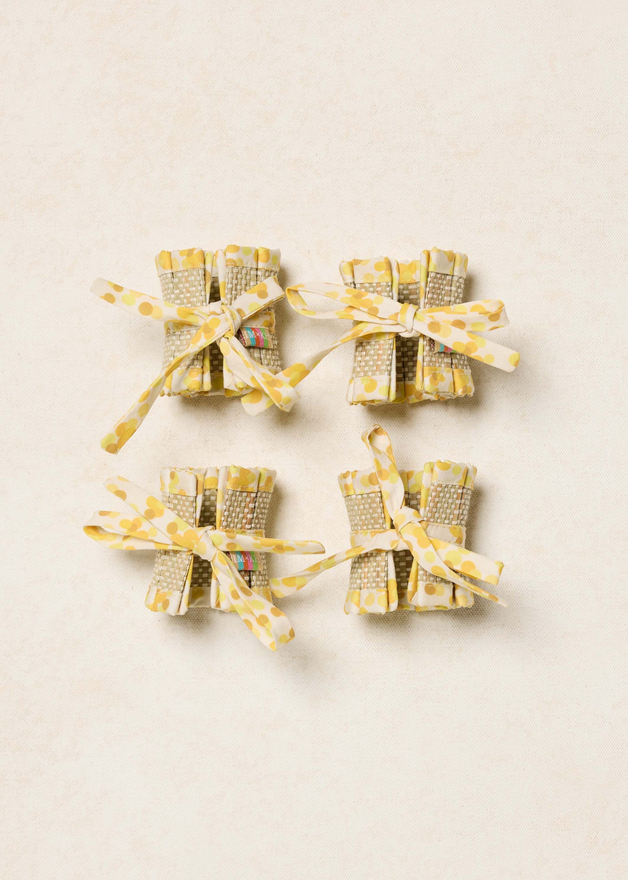 Golden The Social Set Napkin Rings | Set of 4