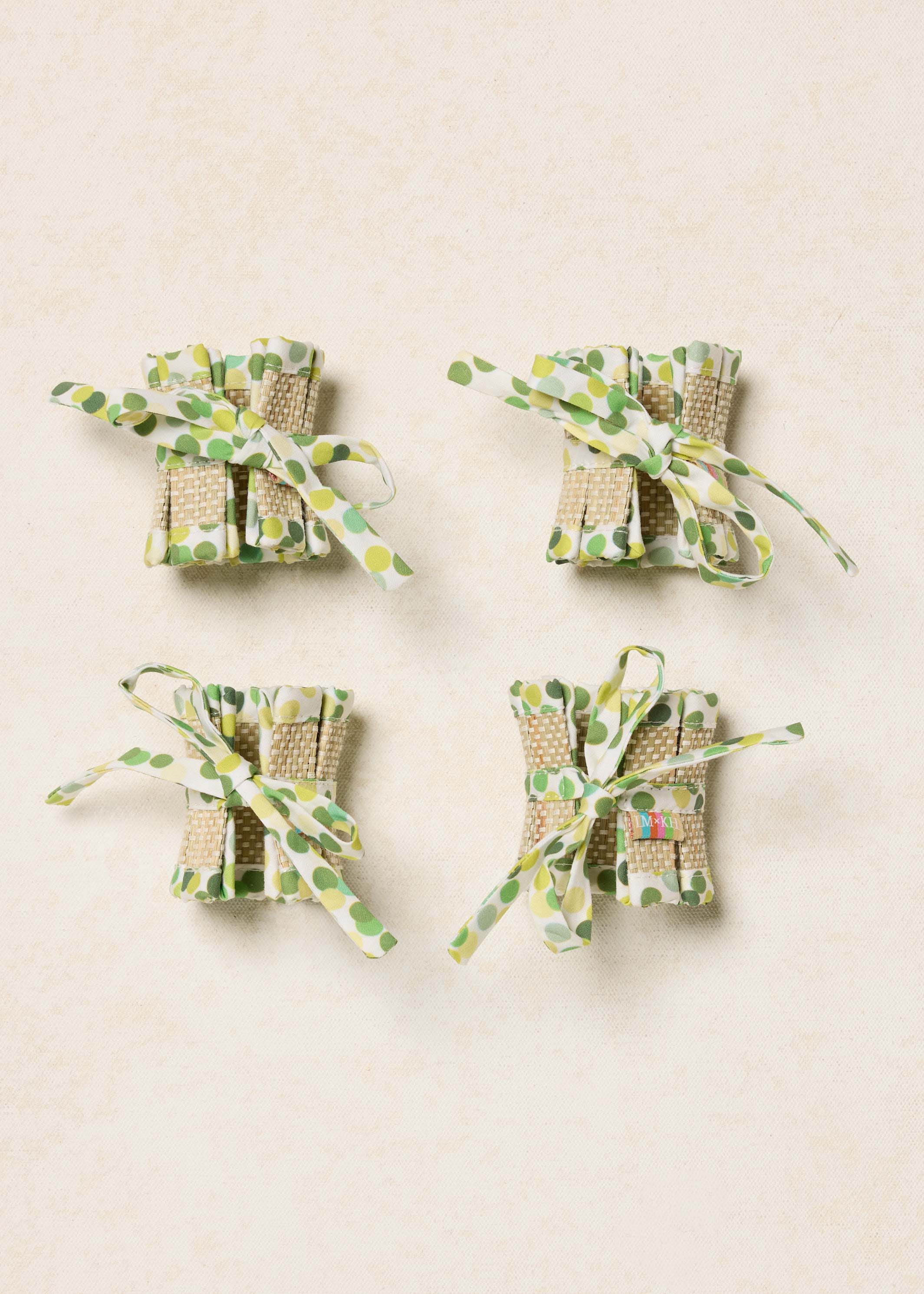 St Lucia The Social Set Napkin Rings
