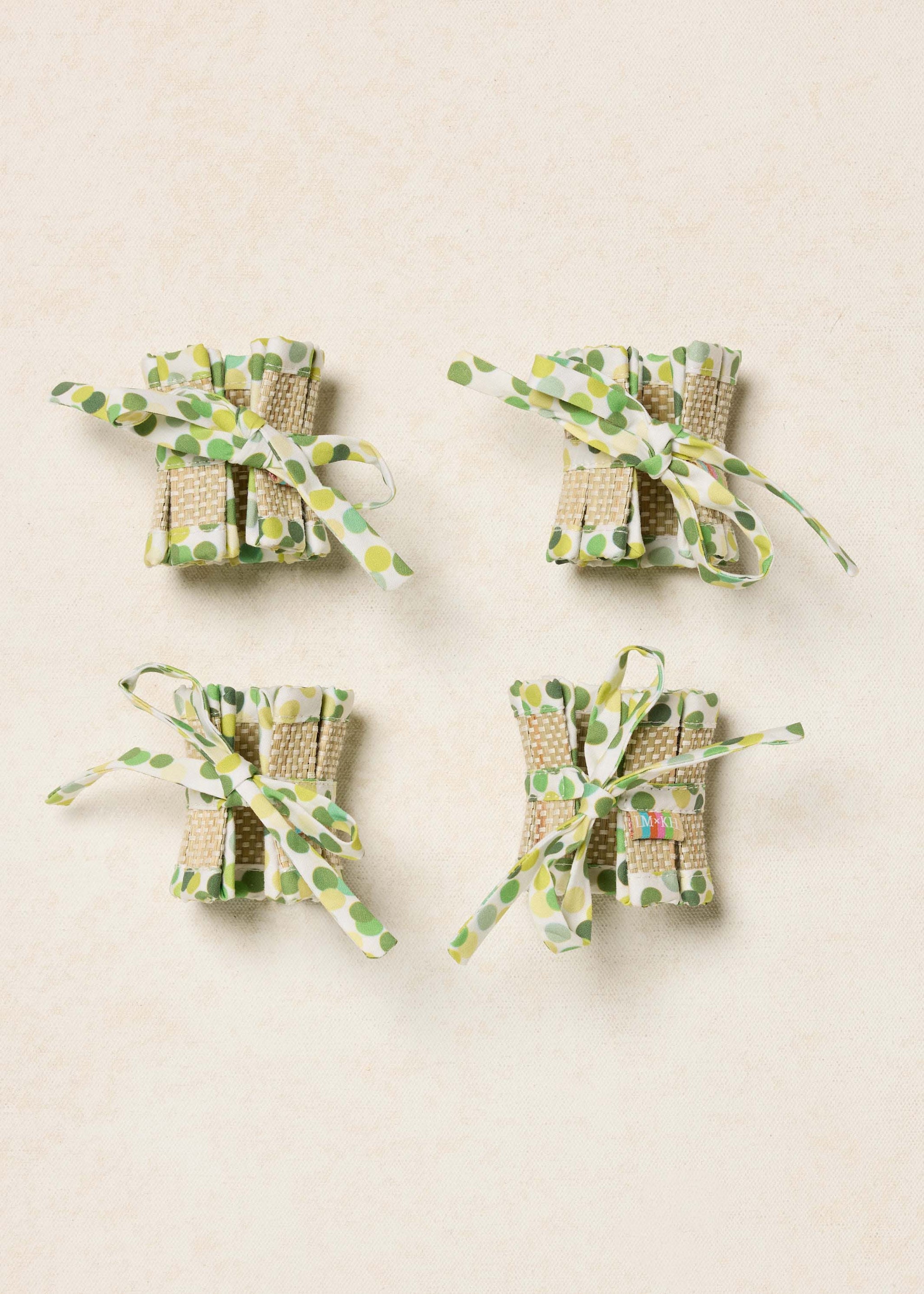 St Lucia The Social Set Napkin Rings | Set of 4