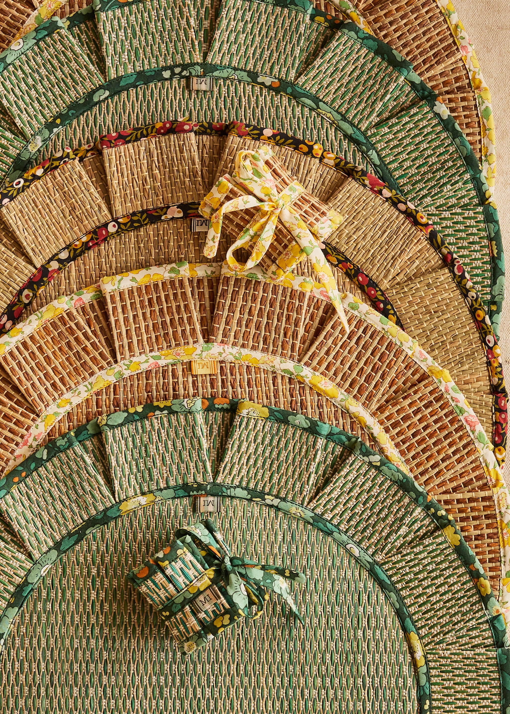 Swedish Summer The Social Set Napkin Rings | Set of 4